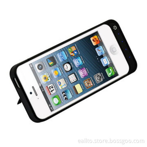 High quality wholesale charge for iPhone 5 5S 2200Mah solar power battery charger case